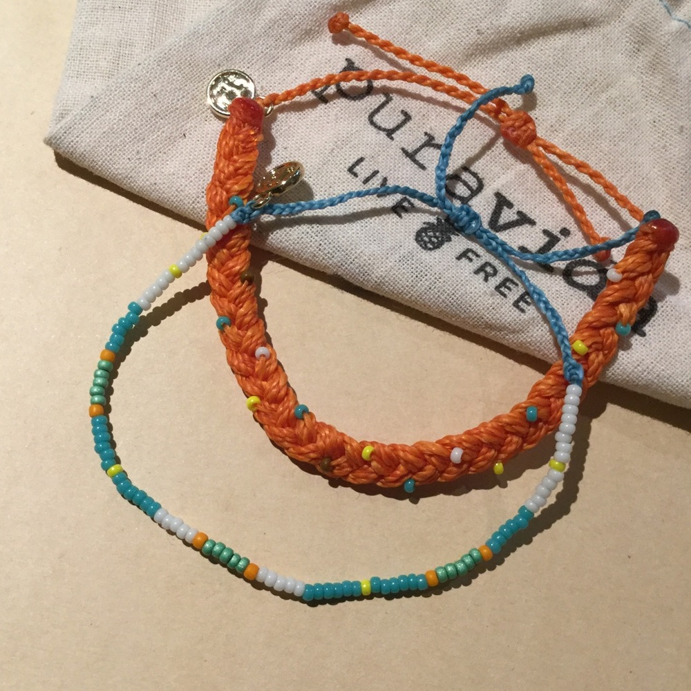 PURA VIDA  “Outloud” Seed Bead & Braid Set NEW